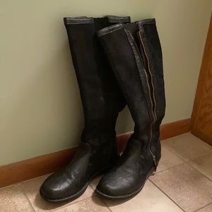 Clarks leather boots